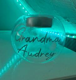 Remembrance Memorial Tea Light Holder With Name Personalised Feather