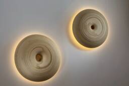 Modern Wall Sconce - Set Of Unique Lamps Living Room Decor Pytria - thumbnail 1