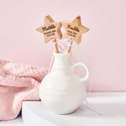 Personalised Wooden Star Wand Keepsake - Flower Girl Page Boy Gift - thumbnail 4