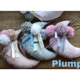 Handmade Pretty Moon Wall Hanging Decor Nursery - thumbnail 3