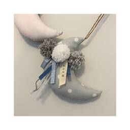 Handmade Pretty Moon Wall Hanging Decor Nursery - thumbnail 4