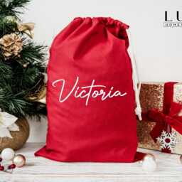 Personalised Santa Sacks Extra Large Red - Christmas Stocking For Custom Xmas Gift, Stockings - thumbnail 2