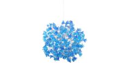 Blue Flowers Hanging Chandeliers For Hall Or Bathroom As A Bedside Light - Unique Pendant Light - thumbnail 1