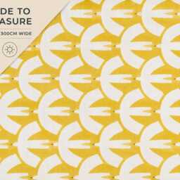 Scion Pajaro Dandelion Yellow Roman Blind - Mid Century Modern Made To Measure - thumbnail 3