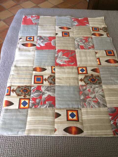Quilt Or Bedspread Patchwork - image 1