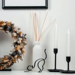 Cat - Line Art 3D Print Personalizable Modern Decoration & Gift Idea For Lovers - thumbnail 2