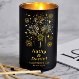 Personalised Scented Candle Coconut Wax Mothers Day Gifts For Her Custom Gift Birthday Anniversary Up To 40 Hours Burn Time - thumbnail 3