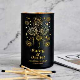 Personalised Scented Candle Coconut Wax Mothers Day Gifts For Her Custom Gift Birthday Anniversary Up To 40 Hours Burn Time - thumbnail 2