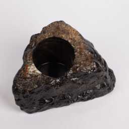 Handmade Alexandrette Marble Wine Bottle Holder - thumbnail 4