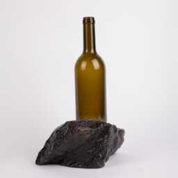 Handmade Alexandrette Marble Wine Bottle Holder - thumbnail 3