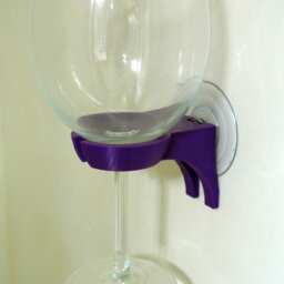 Wine Glass Holder For Bathtub Or Shower Bridesmaid Gift Gift Caddy Bridal Birthday Mothers Day Wife - thumbnail 2