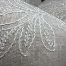 "Acanthus Embroidered Cushion Cover 12"" ?? 20" - thumbnail 4