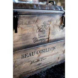 "Wooden Box, Freight Chest, Table, Storage Box ""Beau" - thumbnail 3