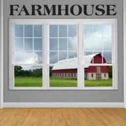 Farmhouse Wall Decor, Farmhouse Vinyl Decal, Diy Farm Sign, Rustic Decal For Living Room, Kitchen Or Porch - thumbnail 2