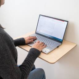 Maximize Your Space With Our Stylish Wall - Mounted Desk - thumbnail 3