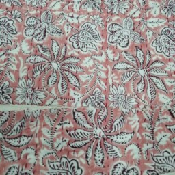 New Rajasthani Pattern Kantha Bedspread Pure Cotton Throw Queen Size With Smooth Touch Perfect For Winter Season Bedding Quilt - thumbnail 2