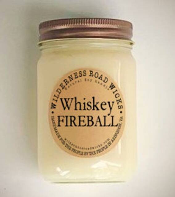 Whiskey Fireball Soy Candle - image 1