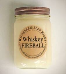 Whiskey Fireball Soy Candle - thumbnail 1