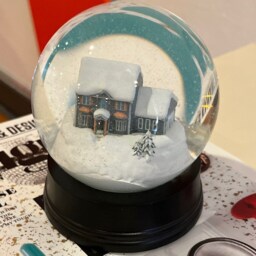Custom Snow Globe - Your Home in A Globe - thumbnail 3