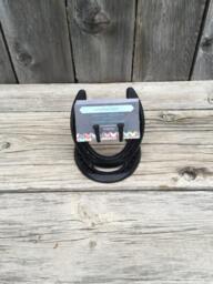 Black Horseshoe Business Card Holder - Holder, Country Style Supplies, Western Office Supplies & Decor - thumbnail 1