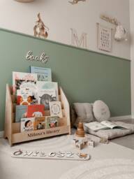 Montessori Bookshelf, Libreria Furniture, Custom Playroom Decor, Nursery Bookcase, Kids Birthday Gift, Decor