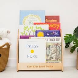 Montessori Bookshelf, Libreria Furniture, Custom Playroom Decor, Nursery Bookcase, Kids Birthday Gift, Decor - thumbnail 3
