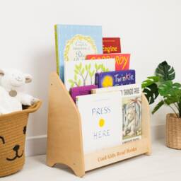 Montessori Bookshelf, Libreria Furniture, Custom Playroom Decor, Nursery Bookcase, Kids Birthday Gift, Decor - thumbnail 4