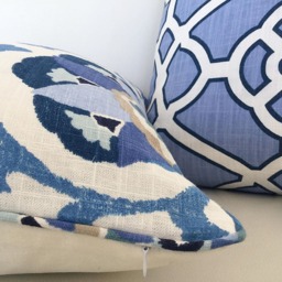 Hamptons Style Suzani Cushion Cover Indian Floral Pillow - thumbnail 2