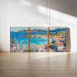 Set Of 3 Sardinia Travel Prints, Posters, Italy Italian Wall Art, Gift - thumbnail 2