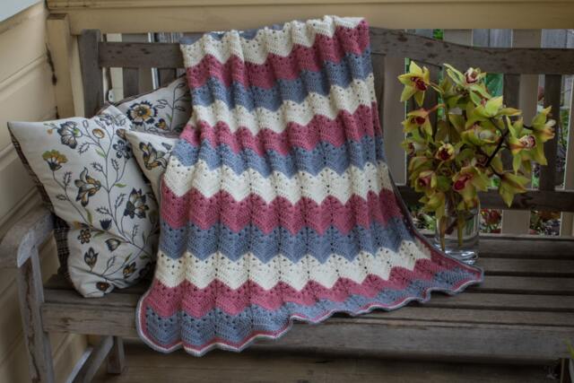 stellar Ripple Baby Blanket Made To Order - image 1