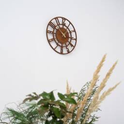 Wall Clock With Numbers, Wall Kitchen, Modern Wall Numbers, Wood Numeral, Wooden Large, Wooden Small - thumbnail 2