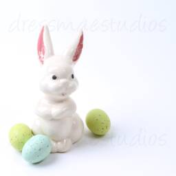 Easter - Bunny With Eggs Art Decor- Wall Printable Card - thumbnail 3