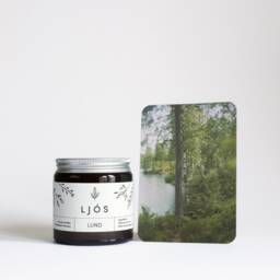 Lund - Natural & Sustainable Soy Wax Candle Scented With Essential Oils Handmade Love in Norway H??ykvalitet H??ndlaget Norsk Duftlys - thumbnail 2