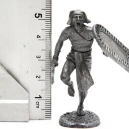 Tin 54mm Egyptians. Egyptian Footman. Battle Of Megiddo 132 Scale Miniature - thumbnail 4