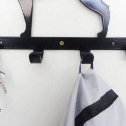 Rottweiler Coat Hook, Metal Dog Lead Hanger, Strong Silhouette Design - thumbnail 3