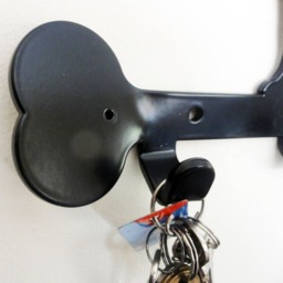 Rottweiler Coat Hook, Metal Dog Lead Hanger, Strong Silhouette Design - thumbnail 4