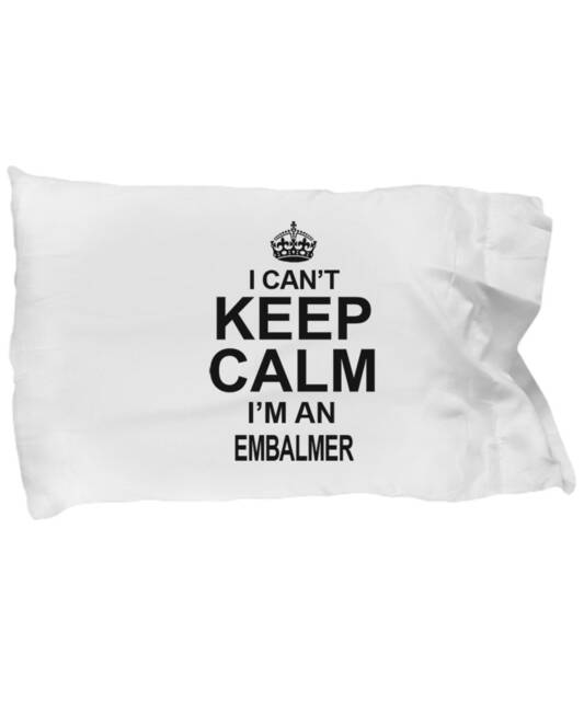 Embalmer Gifts - Pillowcase For Embalmers, Embalming Practitioner Standard Size Pillow Case