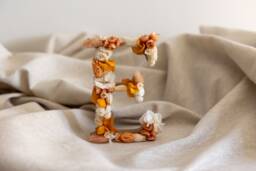 Dried Flower Lettering - Children's Decoration, Wedding, Christening, Home - thumbnail 1