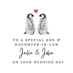 Son & Daughter in Law Wedding Day Candle Gift Candles Gifts - thumbnail 4
