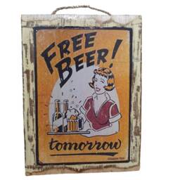 Vintage Printed Pictures - Drink Designs Bar, Man Cave, Games Room, Cocktail Bar, Home Decor Signs - thumbnail 1