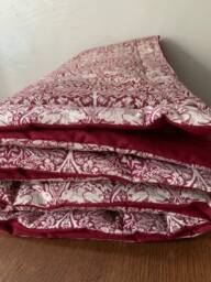 William Morris Brer Rabbit Throw/Blanket, Mother's Day Gift, Victorian/Traditional Decor - thumbnail 1