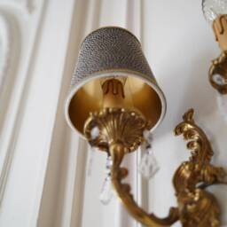 "Clip-On Lampshade ""Coffee Beans" - thumbnail 3