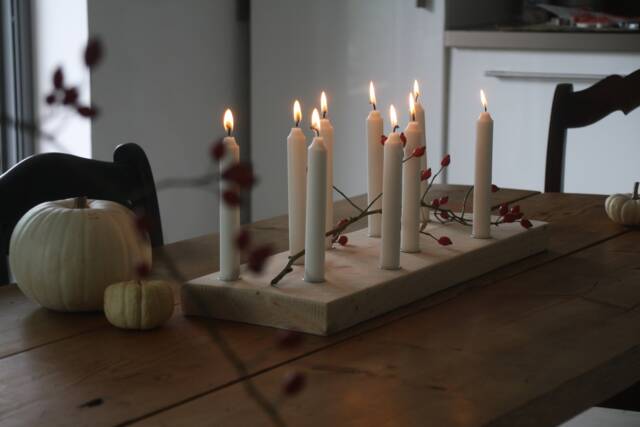 Candle Board, Candlestick, Center Piece - image 1