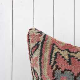 Turkish Kilim Pillow, 24x24 Inch, 60x60 cm Kilim Pillow Cover, Home Decor, Decorative Throw Turkish - thumbnail 2