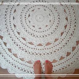 Carpet - Minoux 150 cm in White - thumbnail 2