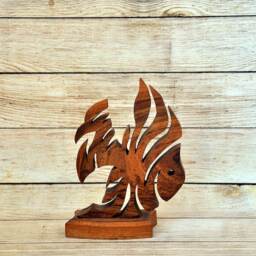 Wood Sculpture, Jewelry, D??cor, Wooden Fish - thumbnail 2