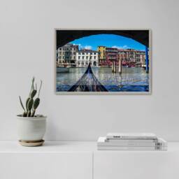 Venice Wall Art, Italy Photo, Photography, Canal Decor, Canvas, Italian - thumbnail 2