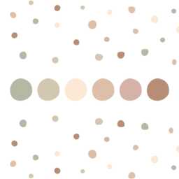Dusty Rose Irregular Polka Dot Wall Stickers, Boho Chic Nursery Decor - 140 Pack - thumbnail 2