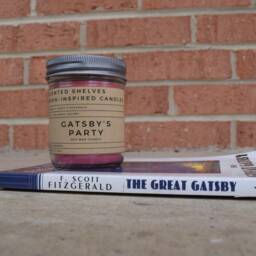 Gatsby's Party - Great Gatsby Book Candle Scent Inspired Literary Gift For Reader Bookworm Soy - thumbnail 2