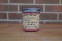 Gatsby's Party - Great Gatsby Book Candle Scent Inspired Literary Gift For Reader Bookworm Soy - thumbnail 1